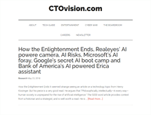Tablet Screenshot of ctovision.com
